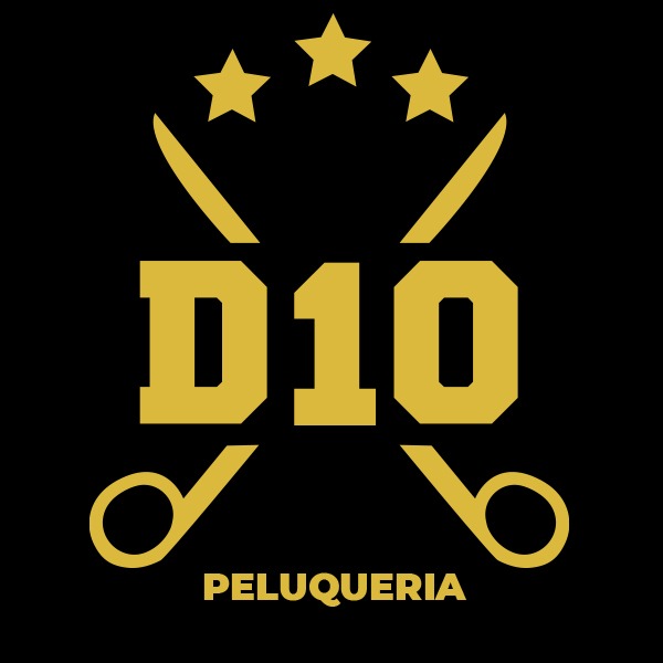 logo d10 peluquería